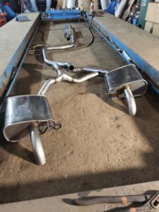 Выхлопная система Форд Мондэо IV 2.3 бензин.